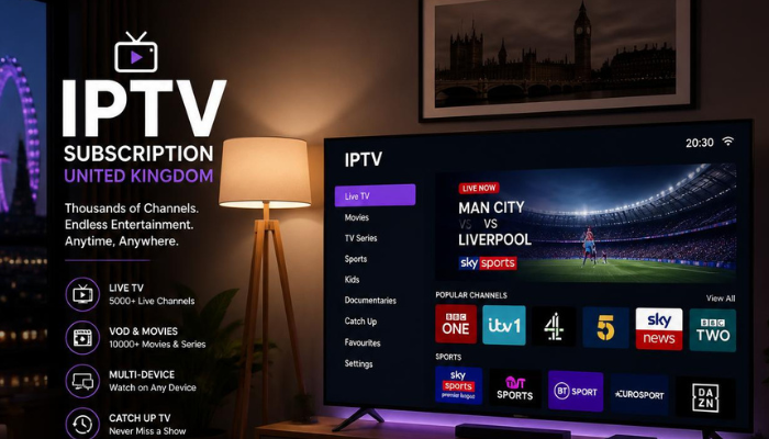 IPTV subscription UK